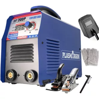   PLASMARGON ZX7-200P Inverteres Hegesztőgép 220V 200A - Hordozható IGBT Digitális MMA ARC Hegesztő Kezdőknek, Alacsony Füst és Por Kibocsátás