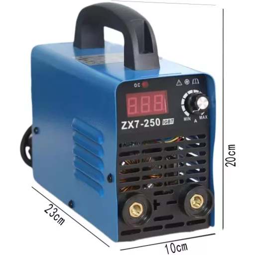 PLASMARGON ZX7-200P Inverteres Hegesztőgép 220V 200A - Hordozható IGBT Digitális MMA ARC Hegesztő Kezdőknek, Alacsony Füst és Por Kibocsátás