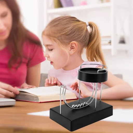 CHICIRIS Perpetual Motion Márvány Gép Kinetikus Művészeti Játék Felnőtteknek és Gyerekeknek