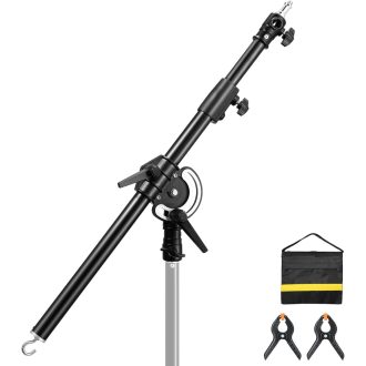   soonpho Boom Arm Pro 83-158 cm Teleskopska produžna ruka s vrećom za protuuteg za foto studio