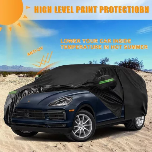 Husă auto impermeabilă compatibilă cu 718 Boxster/Cayman 986/987/981/982 Base/S/T/GTS 4.0/GT4/GT4 RS 1996-2022, huse auto pentru toate anotimpurile cu fermoar