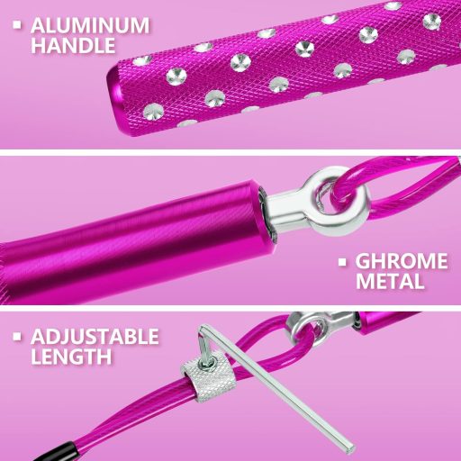 Wastou Ugrókötél Állítható Fitness Edzéshez Felnőtteknek és Gyerekeknek