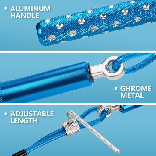 Wastou Ugrókötél Állítható Fitness Edzéshez Felnőtteknek és Gyerekeknek