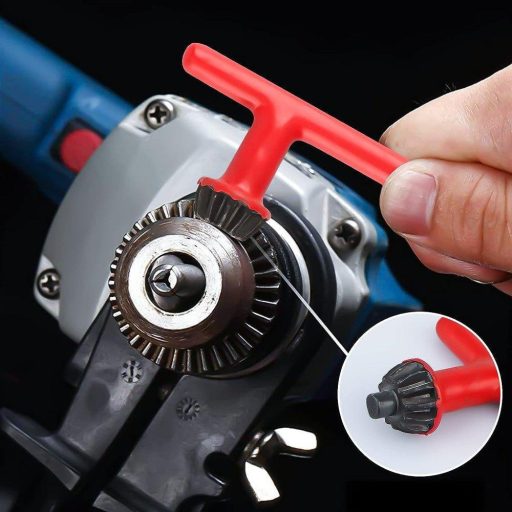 Jognee Fúróütköző gyűrű és fúrókulcs készlet racsnikhoz, 8 darab 3mm és 16mm közötti fúrótokmány (10 mm/13 mm/16 mm)