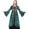 LIKUNGOU Winifred Sanderson Dámsky Stredoveký Zelený Čarodejnícky Kostým Šaty Halloween Karneval Cosplay Kostým Veľkosť M