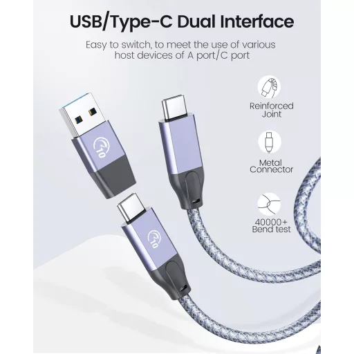 ORICO USB-C Hub 3.2 Gen 1 – 3 USB porty, čítačka SD/TF kariet, 5 Gbps, kompatibilný s MacBookom