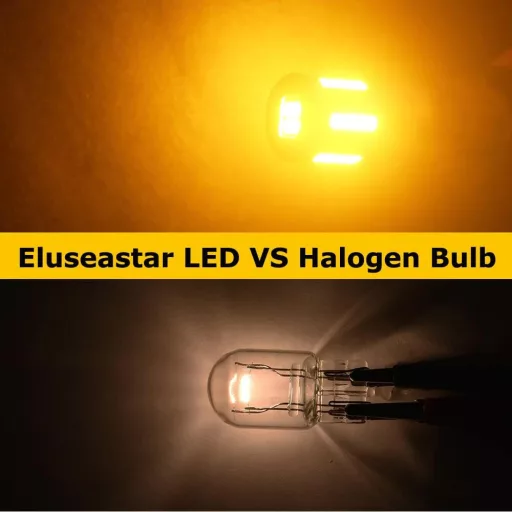Eseastar S25 BA15S LED izzó sárga 180° irányjelzéshez 34SMD 2db