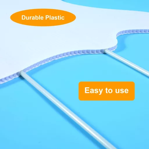 AIEX 6 darabos Halloween kerti dekoráció kültéri tábla szett