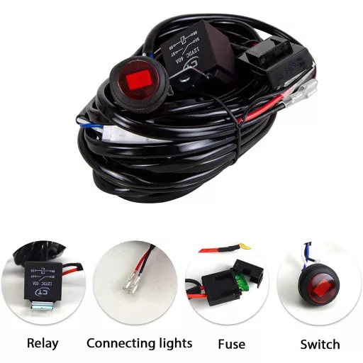 Willpower 38 cm 108 W LED munkalámpa 12V/24V vízálló offroad traktor teherautó