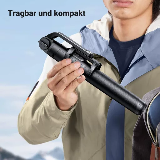 UGREEN Bluetooth Selfie Stick 3in1 Tripod Monopod Távirányítóval iPhone 15 14 13 Kamerához
