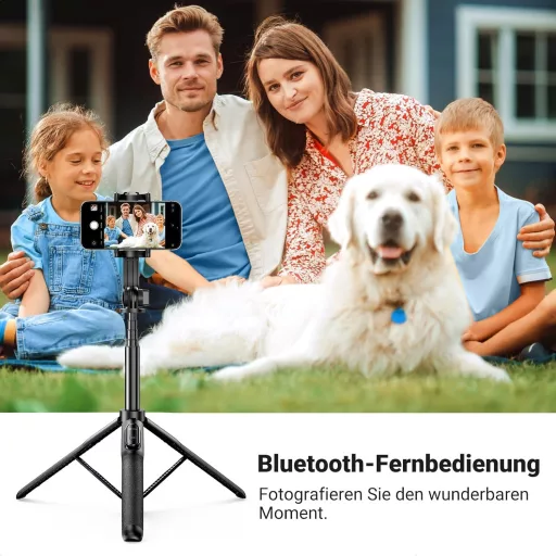 UGREEN Bluetooth Selfie Stick 3in1 Tripod Monopod Távirányítóval iPhone 15 14 13 Kamerához