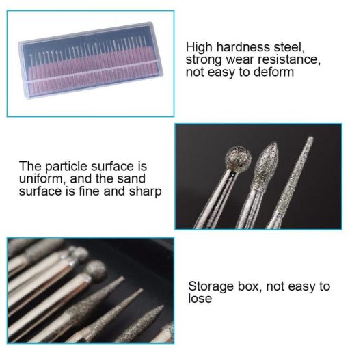 Keményfém sorjakészlet ( 30 darab)