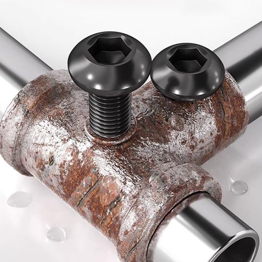 Set 219 șuruburi și piulițe WeqeYent M4 M5 M6 din oțel negru