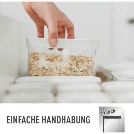 Emsa Optima 1.6L Téglalap Ételtartó Friss Zár Átlátszó Snaplock