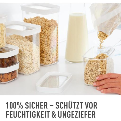 Emsa Optima 1.6L Téglalap Ételtartó Friss Zár Átlátszó Snaplock