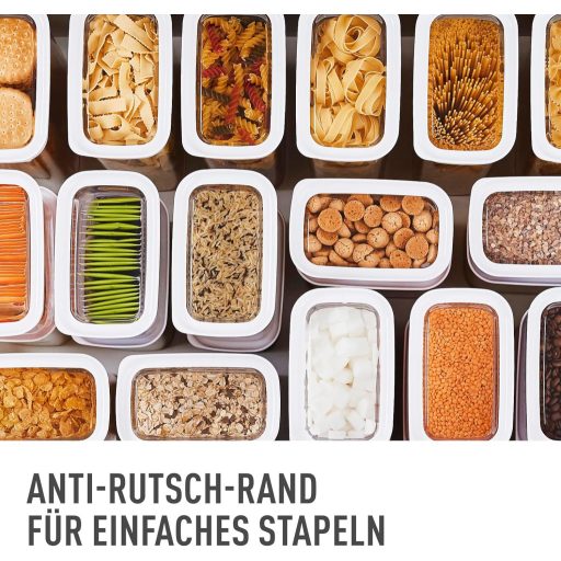 Emsa Optima 1.6L Téglalap Ételtartó Friss Zár Átlátszó Snaplock