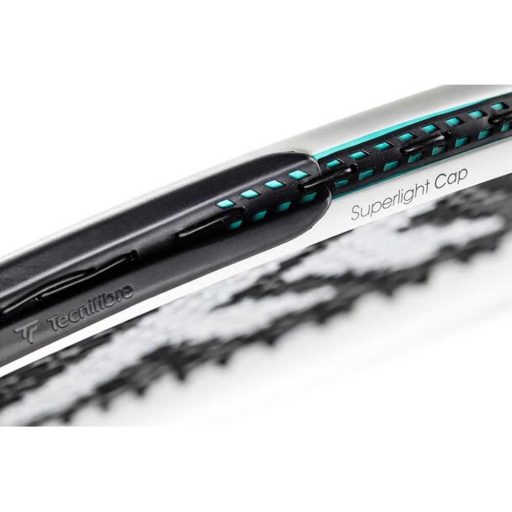 Rachetă de tenis Tecnifibre Tempo 285g cadru grafit alb mărimea gripului 2 pentru jucători avansați