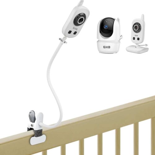 Suport Flexibil pentru Monitorizare Bebeluși Lyeiaa - Trepied Cameră pentru Modele GHB, ANMEATE SM24, Goodbabyuu24, Babysense V24US - Wireless, cu Vedere Nocturnă