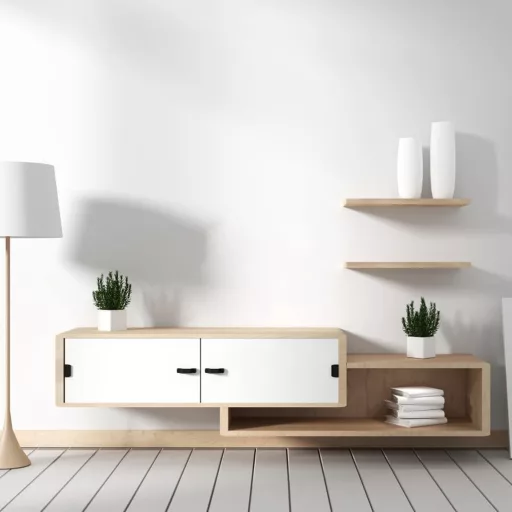 Arthome samoljepljiva dekorativna folija 43 cm x 305 cm, mat bijela, za oblaganje namještaja i zidova