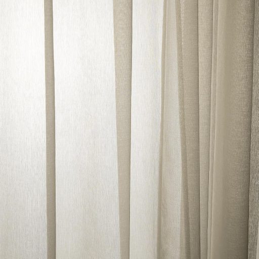 Topfinel Bézs Fényáteresztő Függöny 225x140cm, Hálószobába, Nappaliba