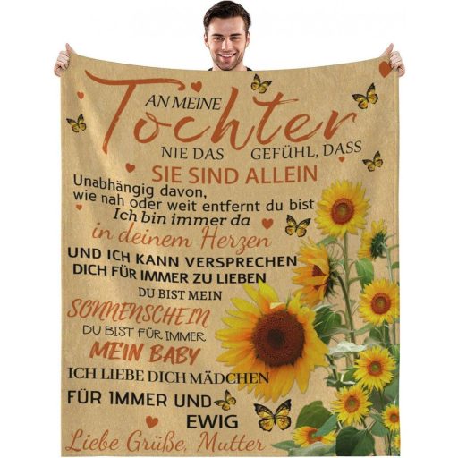 Meleg pihepuha takaró a lányomnak 130x50 cm-es