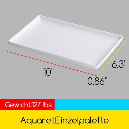 MEEDEN Kerámia Festőpaletta Vízfestékhez és Gouache Festéshez
