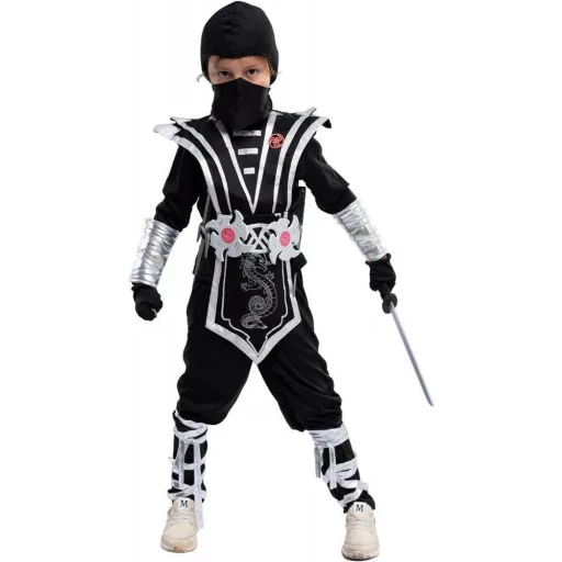 Ninja Jelmez Gyerekeknek Kiegészítőkkel, 8-10 éves kor