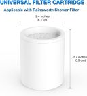 Rainsworth 20 rétegű zuhanyszűrő betét, 3 db-os csomag - vízkőszűrő, klór- és fluoridmentesítő