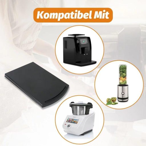 Protišmyková podložka pod kuchynský robot Eucteje – 2 ks, 22 x 30,5 cm, do 11 kg