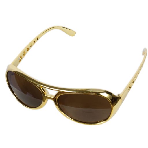 Linfairy Čierna krátka parochňa s dozadu učesanými vlasmi a okuliarmi na halloweensky kostým pre mužov