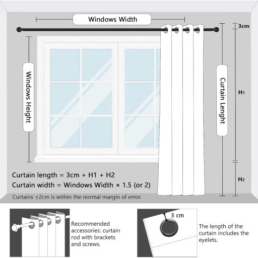 MRTREES félátlátszó függöny szett 2db 122x140cm bézs lenvászon hatás