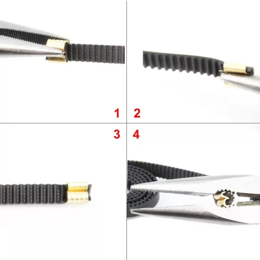 HysiPrui 2GT 6mm Nyitott Fogasszíj Anycubi Kobra 3D Nyomtatóhoz XY Tengely