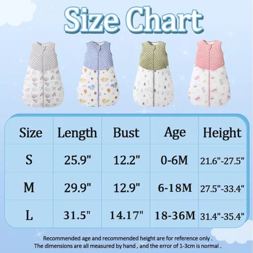 Fairy Baby 1.5 TOG Uniszex Hálózsák Újszülötteknek Dupla Cipzárral Szürke L