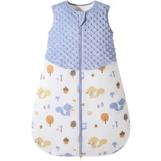   Fairy Baby 1.5 TOG Vreća za spavanje Novorođenče Plava 18-36 Mjeseci Dvostruki Patentni Zatvarač Pamuk