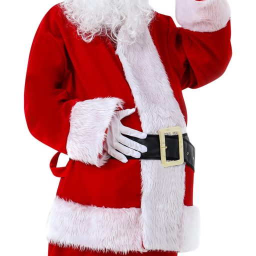 Licus Deluxe kostým Mikuláša, 11-dielna súprava pre dospelých na karneval a cosplay