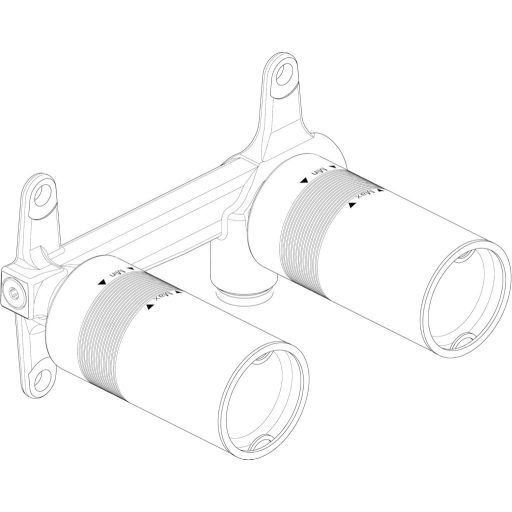 Ideal Standard A1313NU Ugradbeni set miješalice za umivaonik, priključak G 1/2, mjed