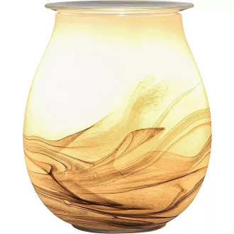   Lampa aromaterapeutică electrică Zen'Arôme Calorya nr. 11 din sticlă cu iluminare colorată