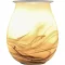 Lampa aromaterapeutică electrică Zen'Arôme Calorya nr. 11 din sticlă cu iluminare colorată