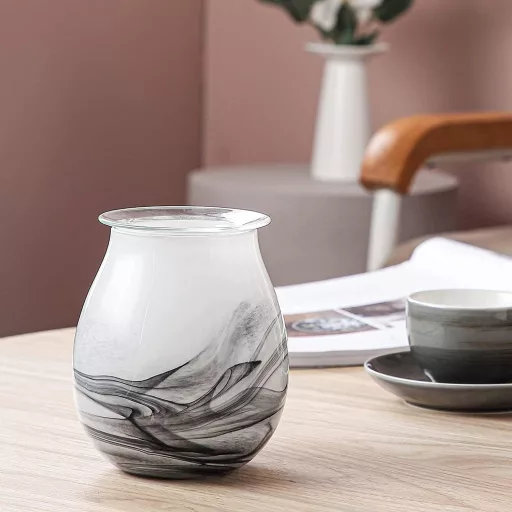 Lampa aromaterapeutică electrică Zen'Arôme Calorya nr. 11 din sticlă cu iluminare colorată