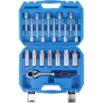   DAYUAN 18 Részes Lengéscsillapító Anyakulcs Készlet Felfüggesztés Javító Speciális Dugókulcs Szett 1/2 Hüvelykes Hajtás