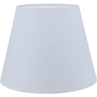   Sinta 22 cm pamut lámpaernyő E14/E27 asztali és fali lámpához fehér