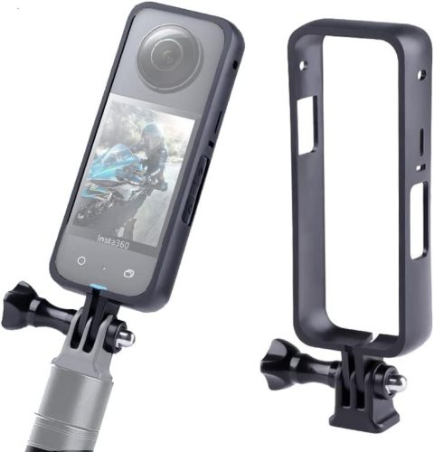 Cadru de protecție Fenmaru pentru camera Insta360 X3 - Carcasă de protecție durabilă, model compatibil, accesoriu ușor de 30g pentru camera de acțiune