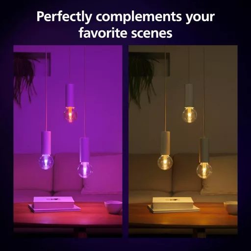 Philips Hue Lightguide G95 okos izzó, fehér és színes fény, Bluetooth, Alexa - Globe G95