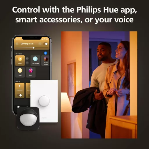 Philips Hue Lightguide G95 okos izzó, fehér és színes fény, Bluetooth, Alexa - Globe G95
