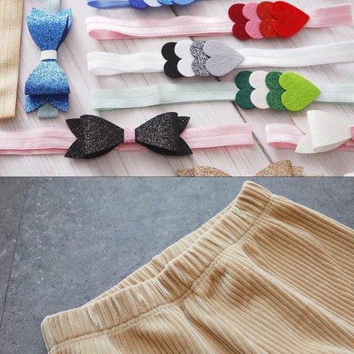 sourcing map Elastična gumena traka za šivanje, 20mm širine, 9m dužine, siva, za struk hlača, gumica za "uradi sam" ručni rad, tekstil