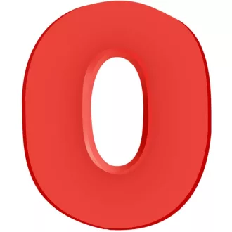   Ovtai szilikon számtorta forma 25 cm piros, sütőbiztos, tapadásmentes számforma szett