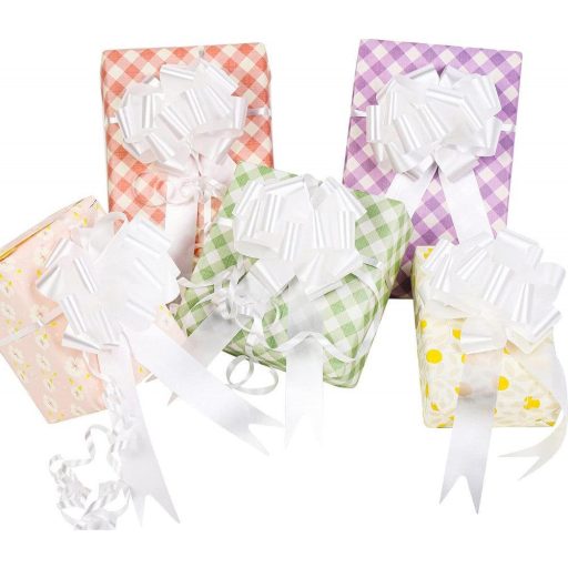 Bijeli samoljepljivi set mašnica za poklone - 100 kom WELTOKE