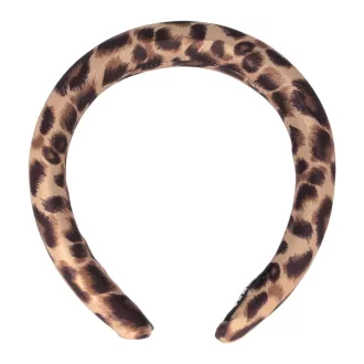   PARSA Beauty Comfy Hoop Leopatra Leopárd Mintás Hajpánt Női