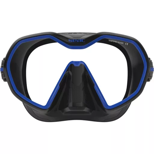 SEAC Icona Frameless egylencsés búvármaszk, olasz gyártás - Black / Blue