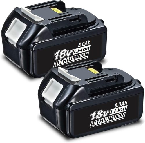Makita 18V 5,0Ah Li-Ion akkumulátor - VANTTECH 2db helyettesítő akku BL1850B kompatibilis